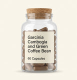 Holland & Barrett Garcinia Cambogia Green Coffee capsules 60ct, imported from the UK