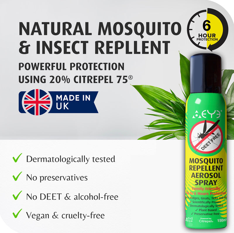 THEYE insect repellent aerosol spray, imported from the UK