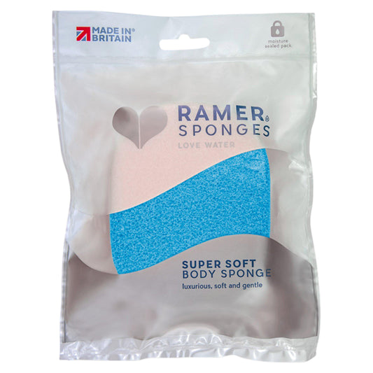 Ramer Cascade Shower Sponge x1 (colour varies) Accessories Sainsburys   