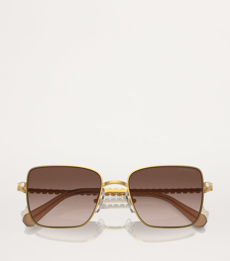 Swarovski metal frame sunglasses SK7015, UK version