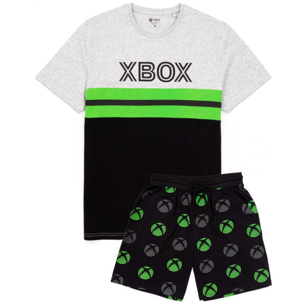 Xbox Mens Colour Block Short Pyjama Set (M)