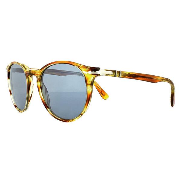 Persol 3152 brown anti-reflective sunglasses round frame - British product
