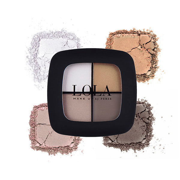 LOLA MAKE UP Eyeshadow Quad 001 Natural GOODS Superdrug   