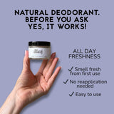 The Natural Deo Co. deodorant cream Lavender 55g (British brand)