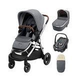 Maxi-Cosi Adorra Luxe Travel System Twillic Grey GOODS Boots   