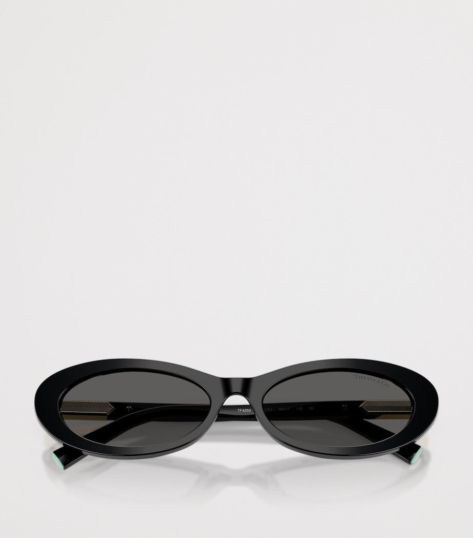 Tiffany & Co. oval acetate sunglasses TF4250, imported from the UK
