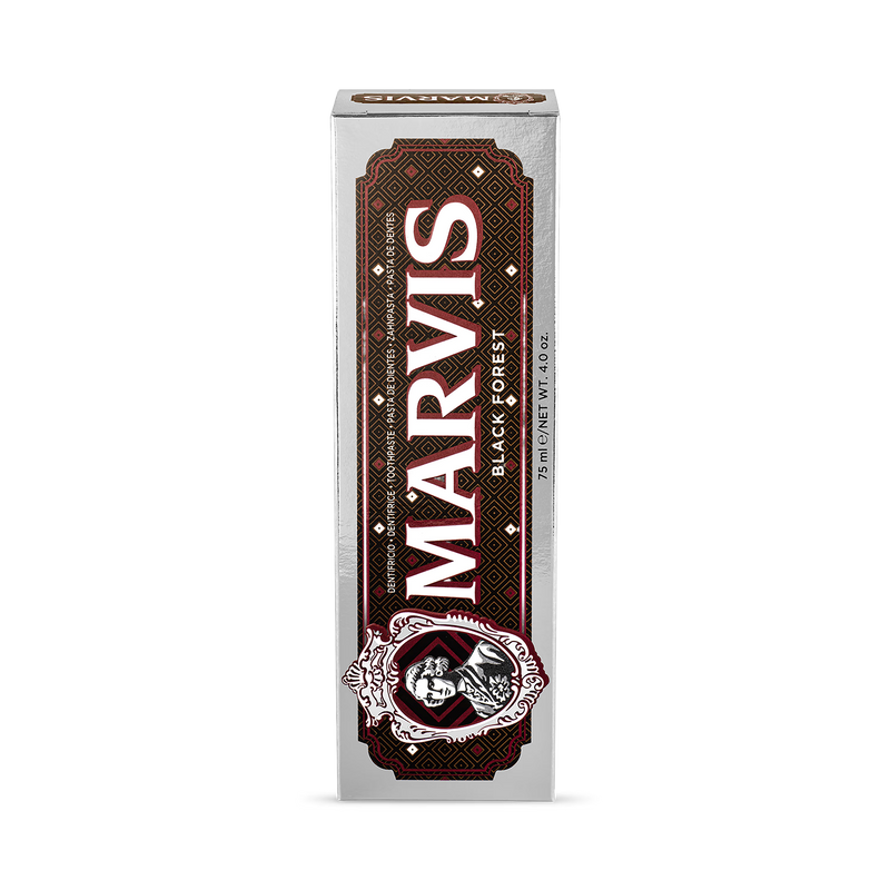 Marvis Black Forest toothpaste 75ml, imported from the UK