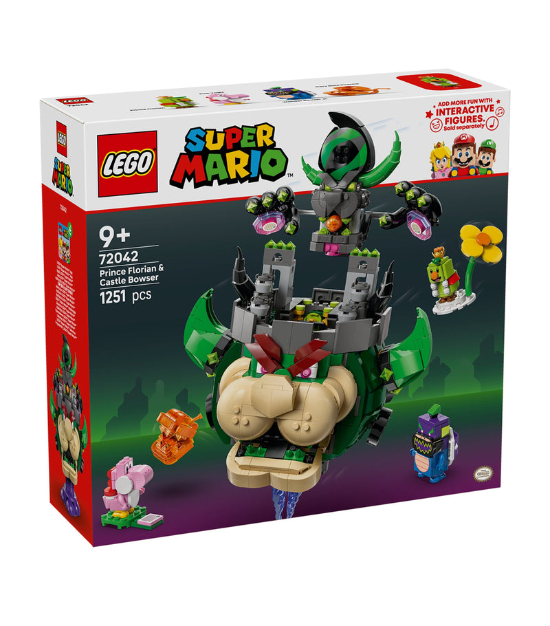LEGO Super Mario Prince Florian and Castle Bowser set, UK version