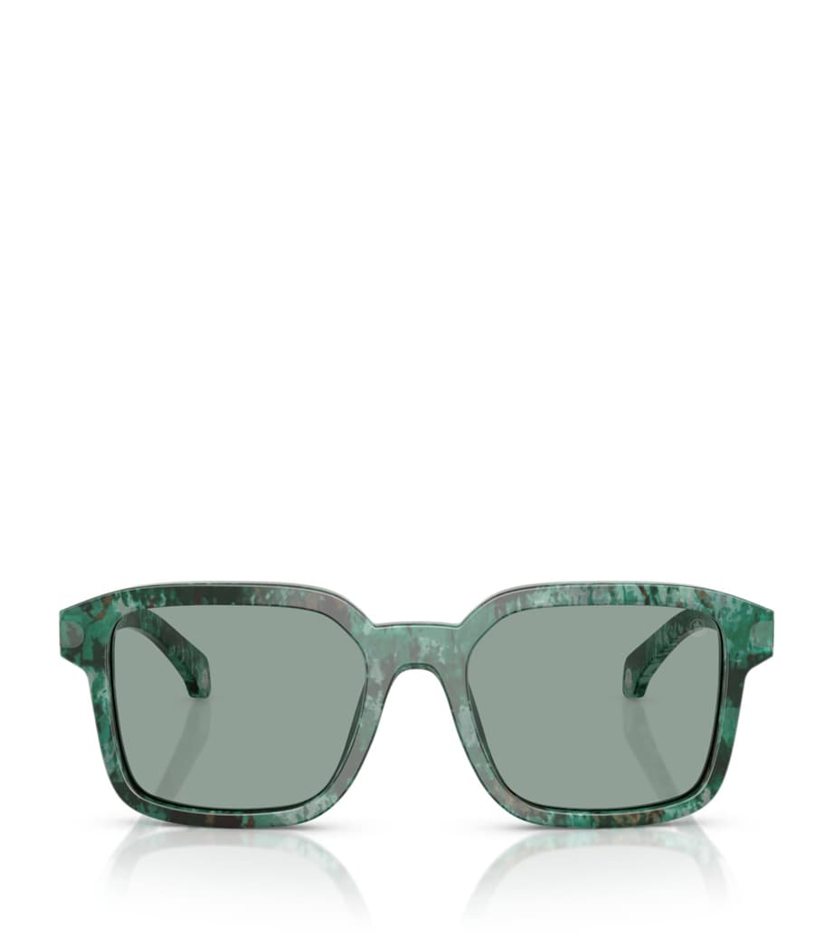 Moncler Quaderna acetate sunglasses, imported from the UK