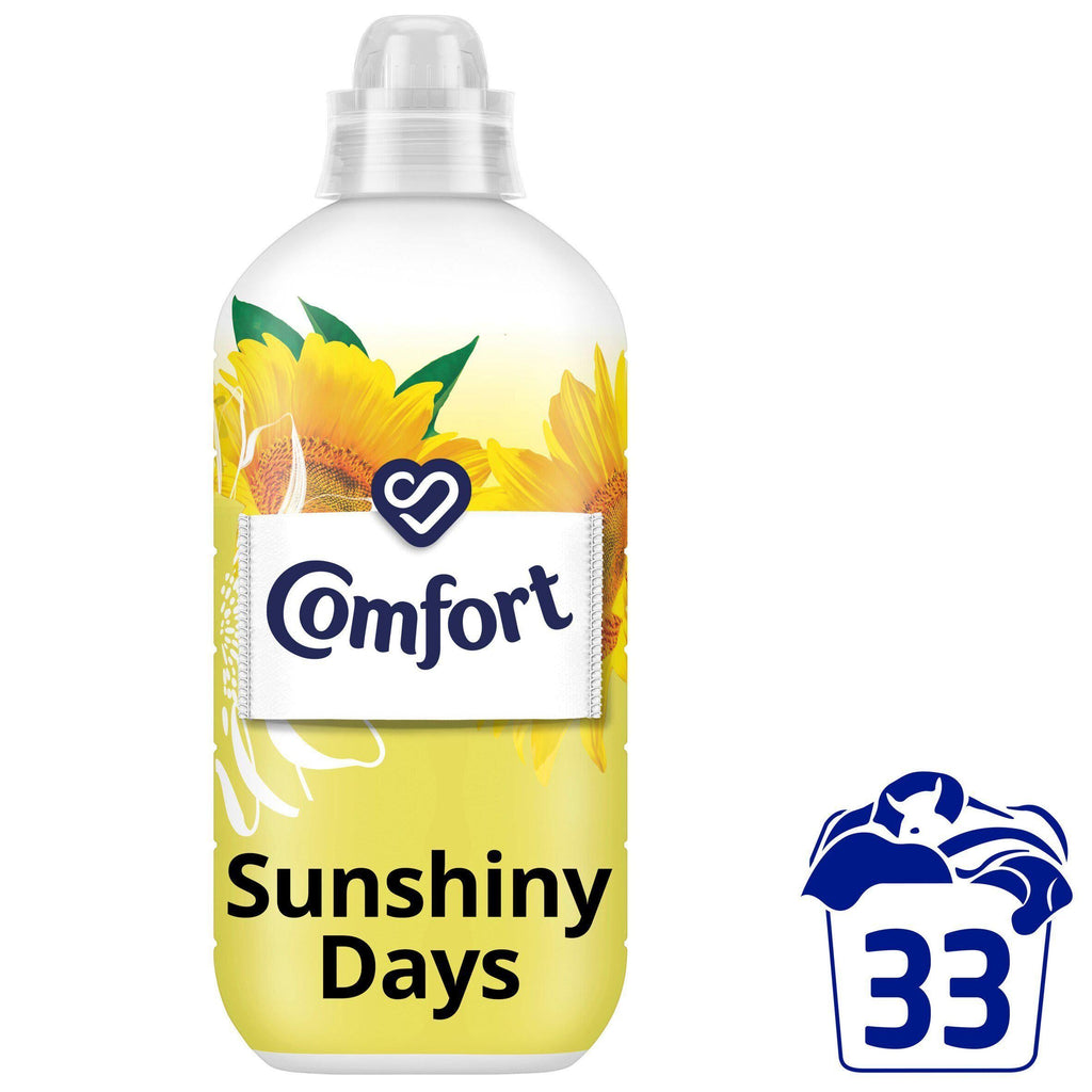 Comfort Fabric Conditioner Sunshiny Days 33 Washes 990ml