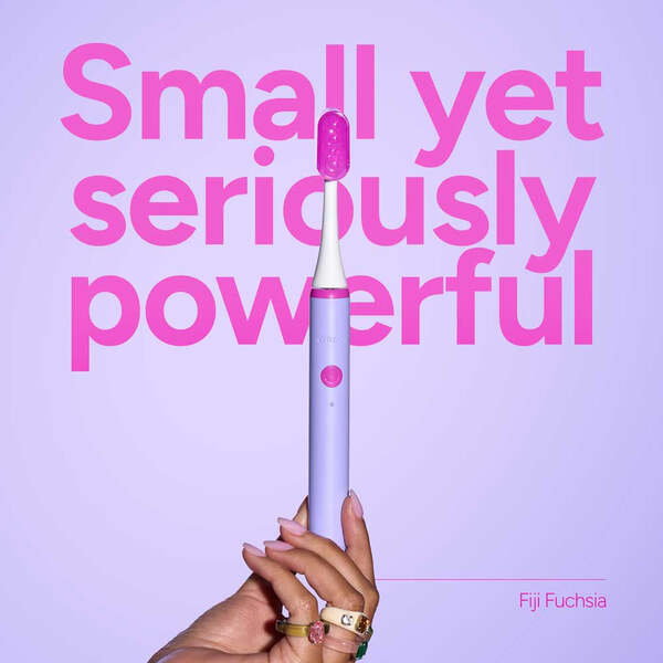 Ordo Sonic Edge rechargeable toothbrush Fiji Fuchsia, imported from the UK