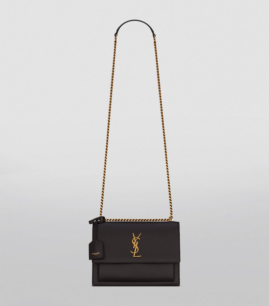 Saint Laurent Small Sunset shoulder bag calfskin leather - British product