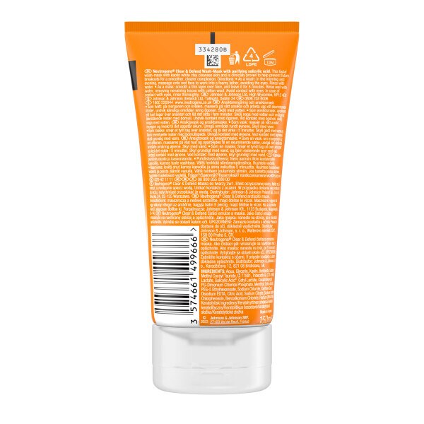 Neutrogena® Clear & Defend Wash-Mask 150ml GOODS Superdrug   