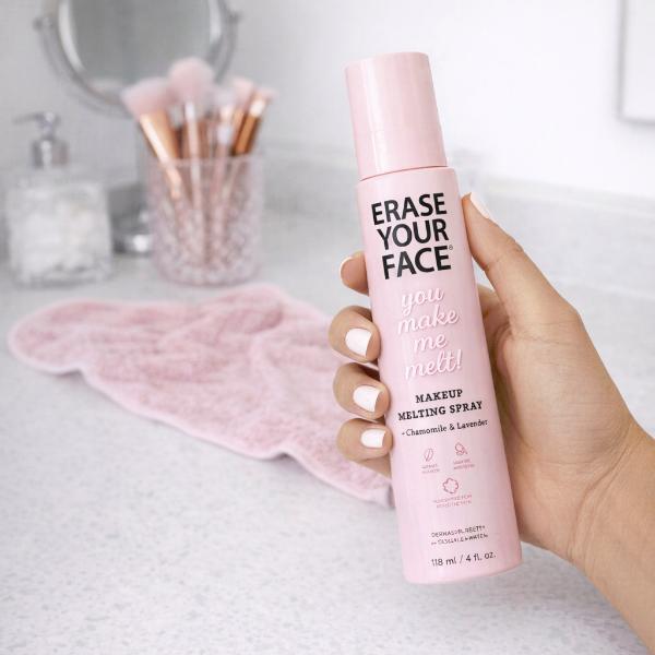 Erase Your Face makeup melting spray Chamomile & Lavender 120ml (British brand)