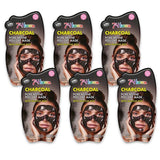 7th Heaven charcoal peel-off mask with salicylic acid 6 pack - British product