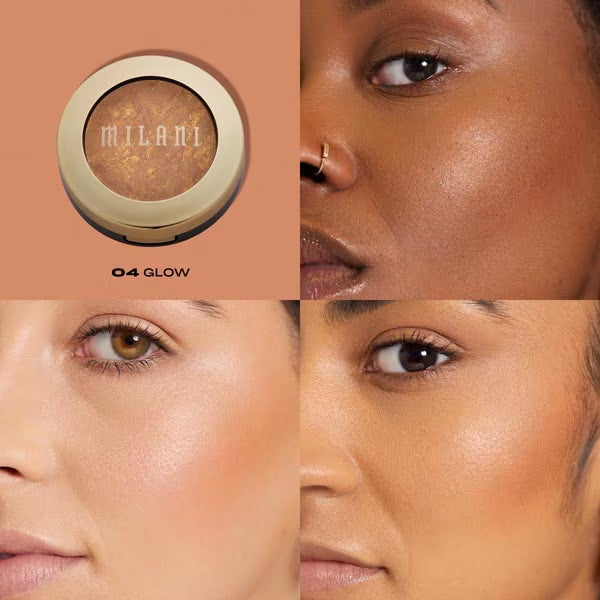Milani baked bronzer 04 glow 7g, imported from the UK