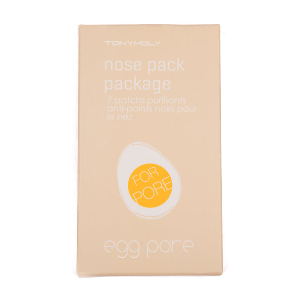 TONYMOLY Egg Pore Nose Pack Package (7pcs) GOODS Superdrug   