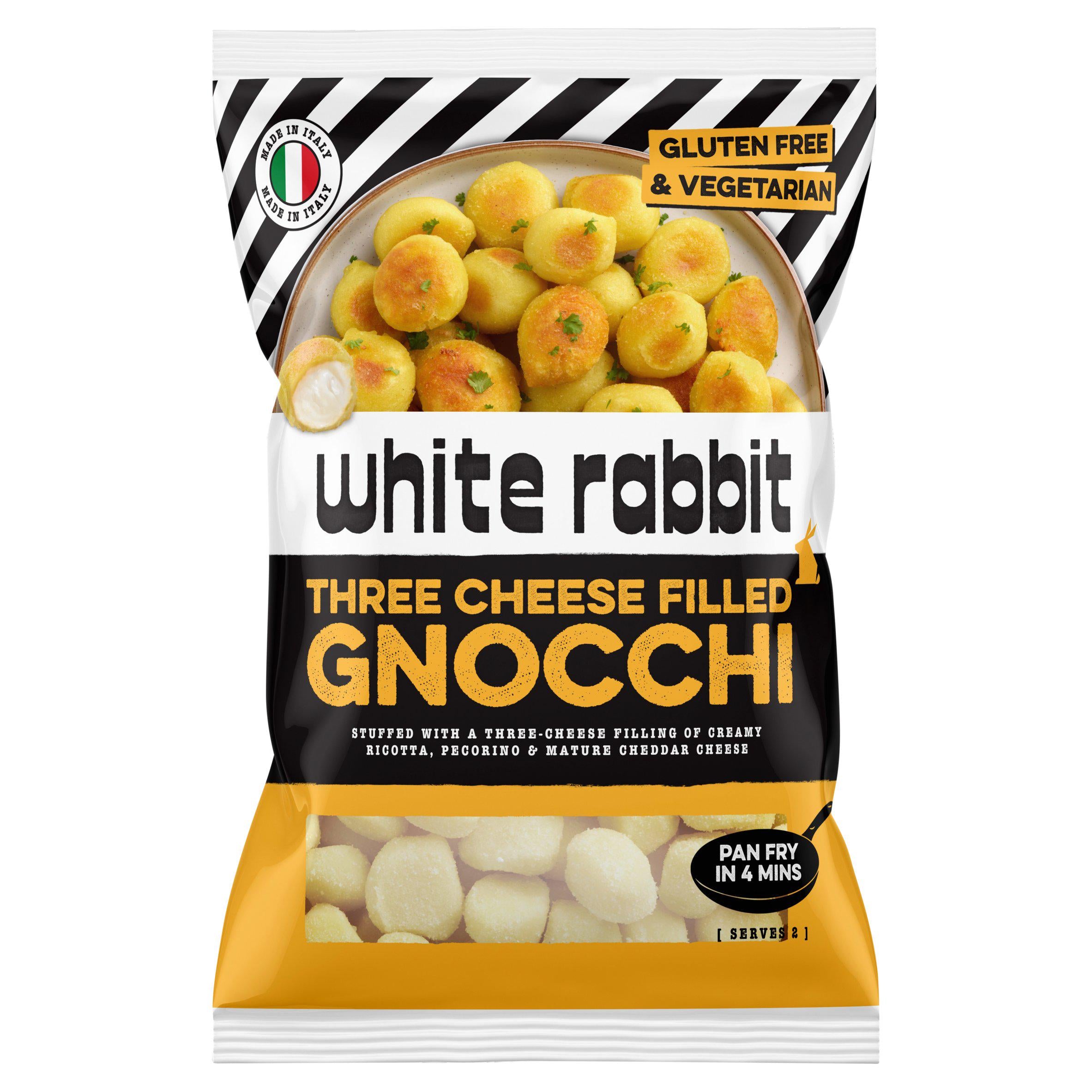 White Rabbit Three Cheese Filled Gnocchi 350g GOODS Sainsburys   