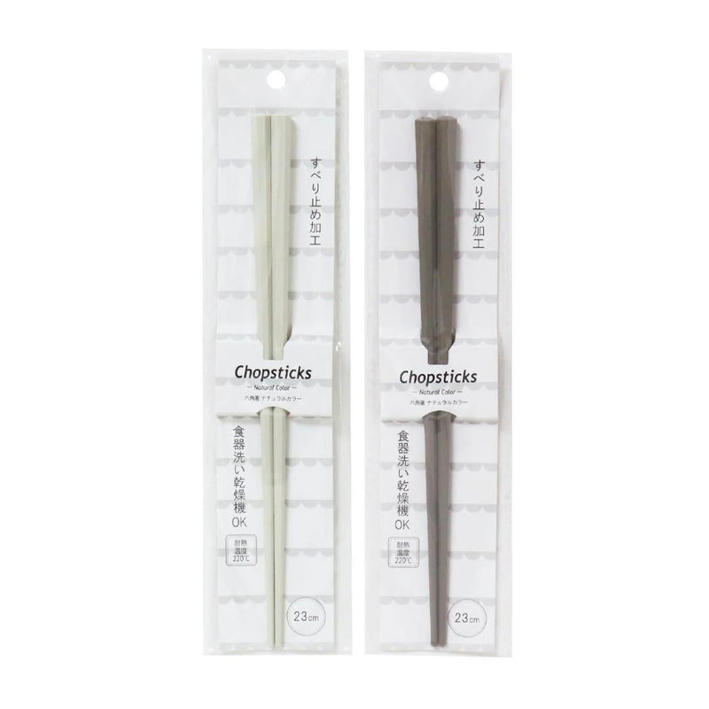 Octagonal chopsticks natural colour PBT resin, imported from the UK