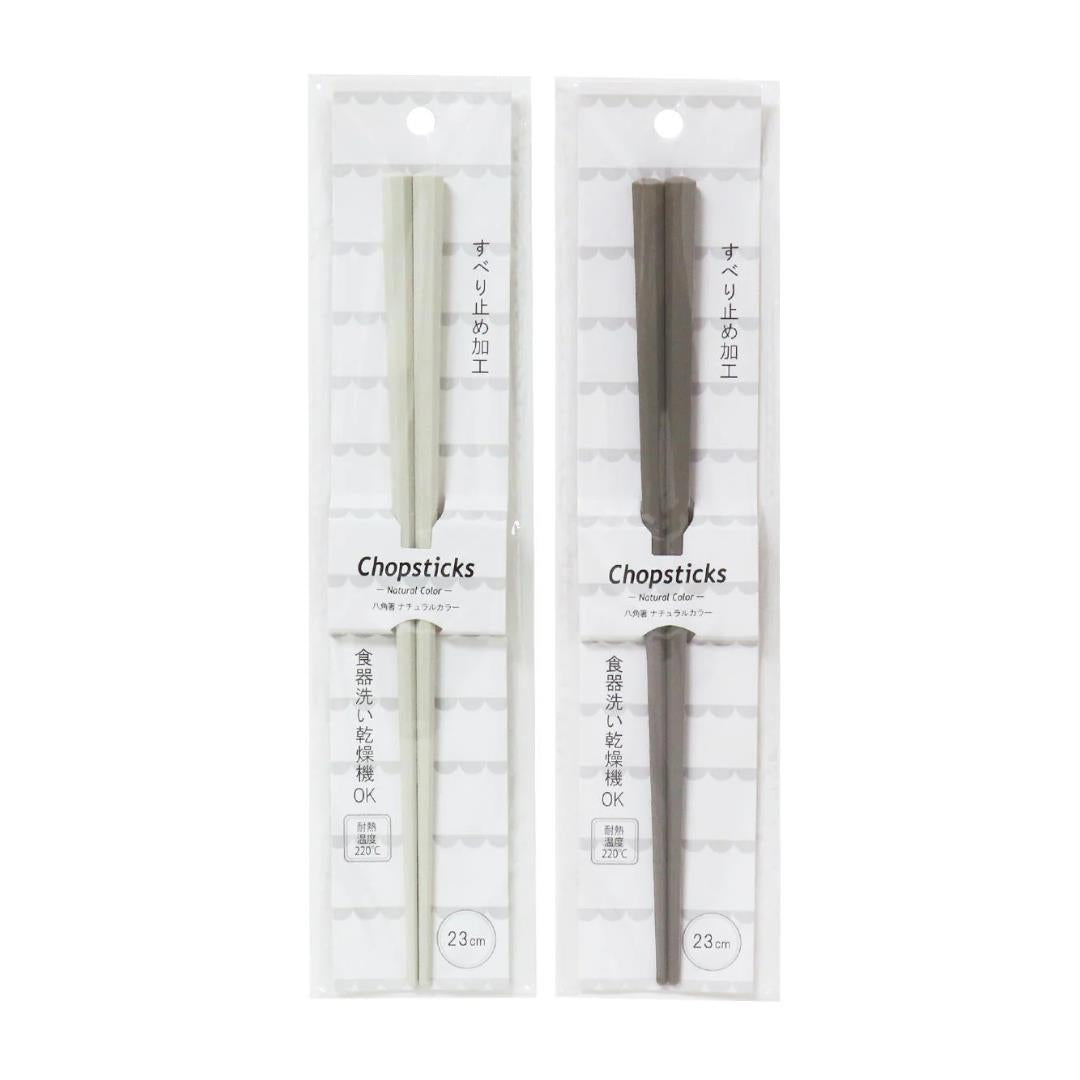 Octagonal chopsticks natural colour PBT resin, imported from the UK