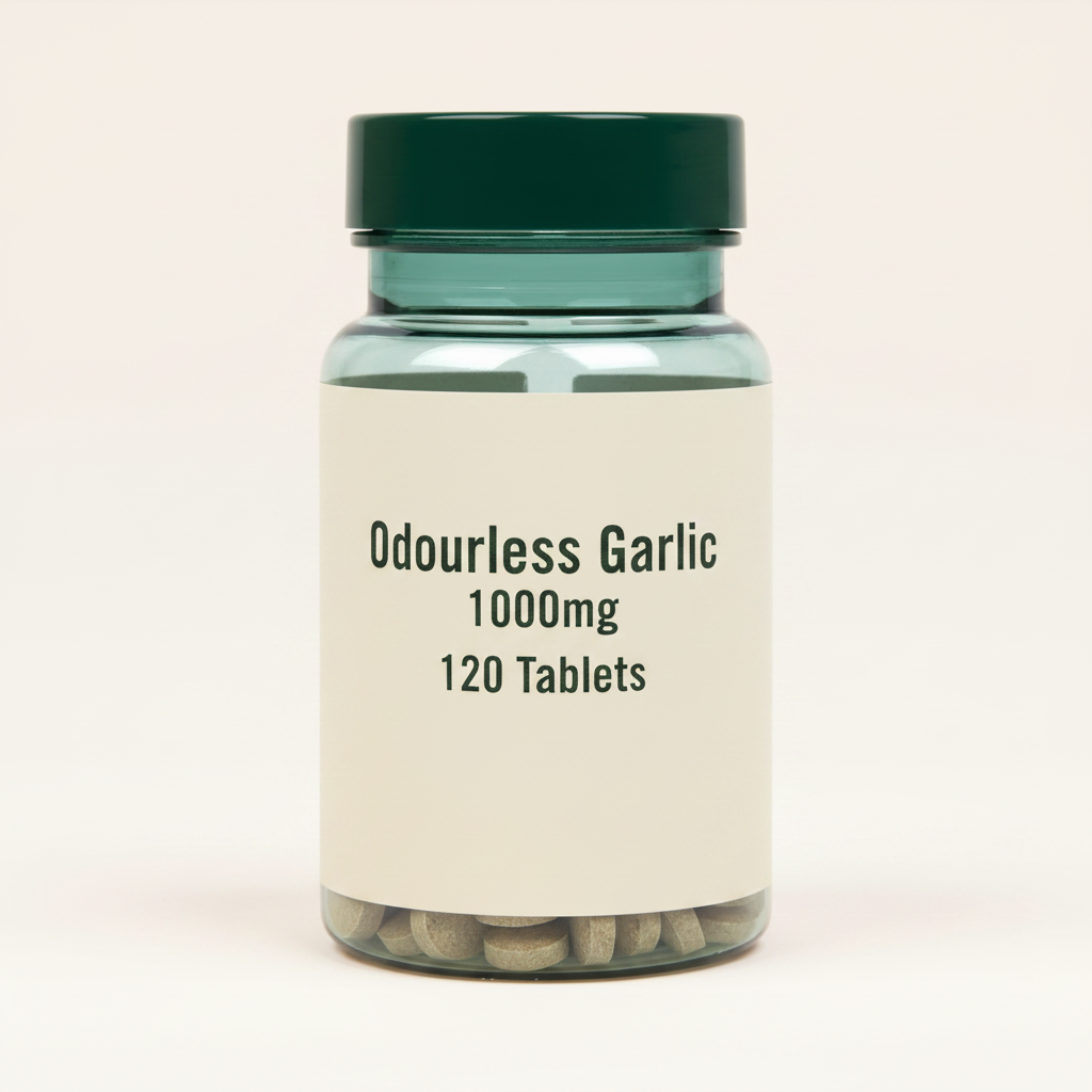Holland & Barrett garlic tablets 120 count, UK version
