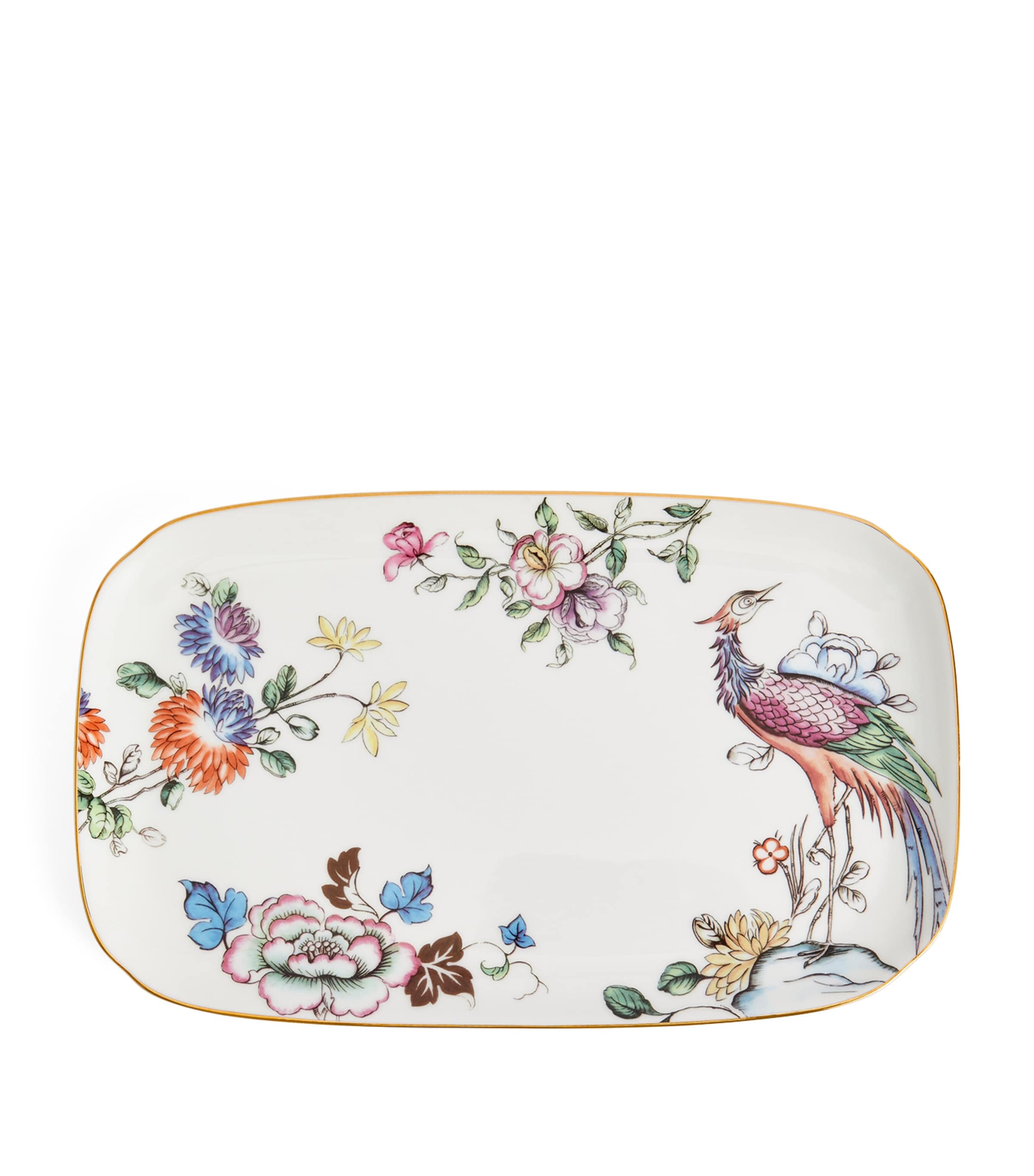 Wedgwood Fortune rectangular tray 25cm (British brand)