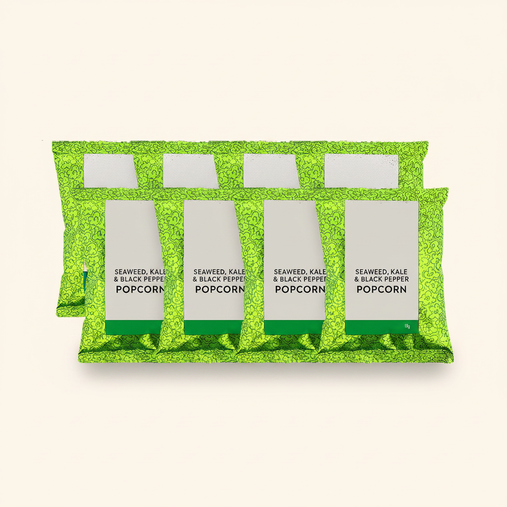 Holland & Barrett Seaweed Popcorn 8x 18g , UK version