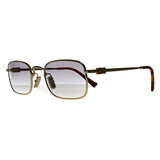 Miu Miu women's gold gradient sunglasses, imported from the UK