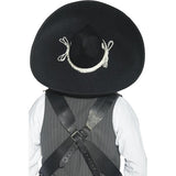 Smiffys authentic Mexican bandit sombrero black (British brand)