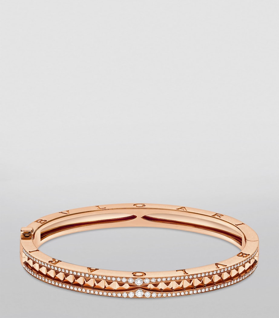 Bvlgari B.zero1 Rock bracelet rose gold diamond, UK version
