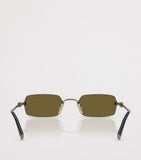 Miu Miu metal rectangular sunglasses (British brand)