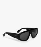 Alaïa acetate aviator mask sunglasses made in Italy - British product