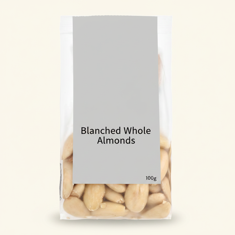 Holland & Barrett Blanched Whole Almonds 100g (British brand)