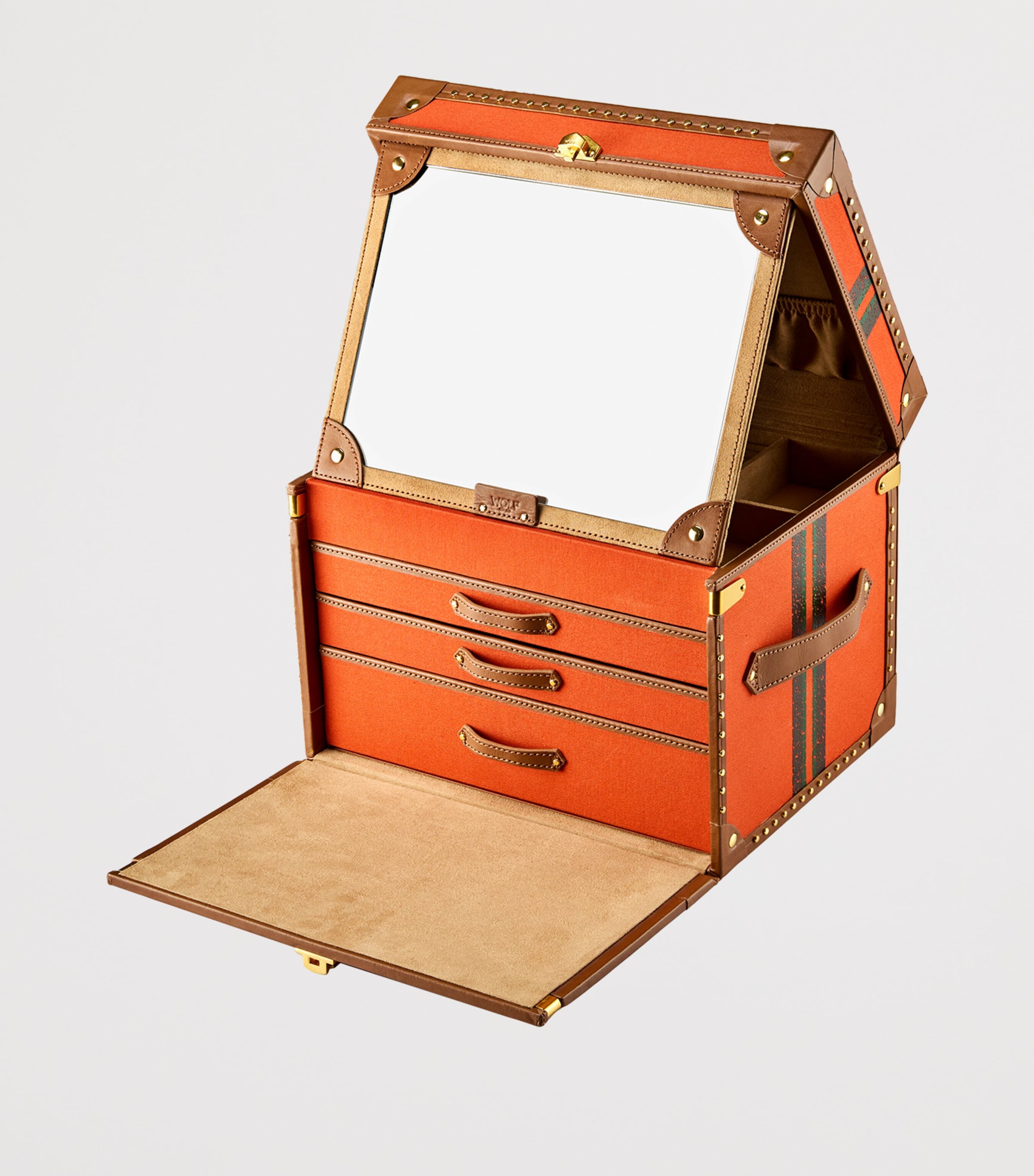 WOLF Ida Trunk jewellery box (British brand)