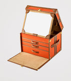 WOLF Canvas Ida Trunk Jewellery Box