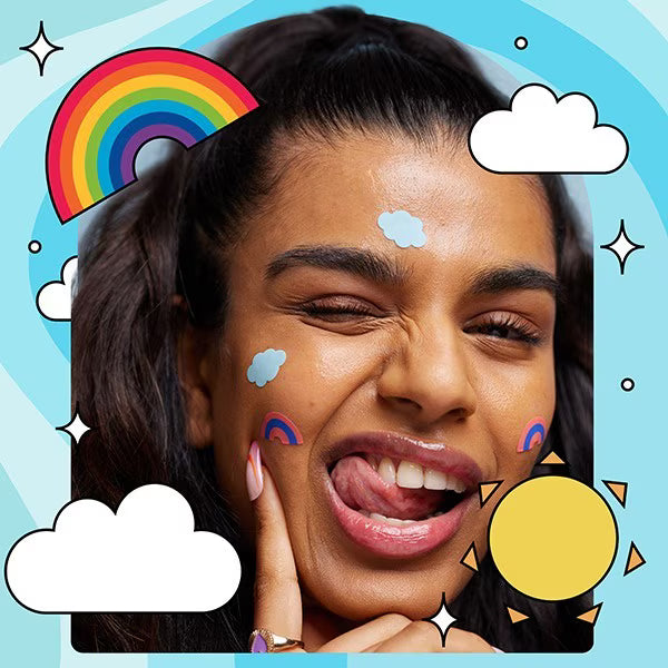 Deep Action blemish patches Clouds Rainbow - British product