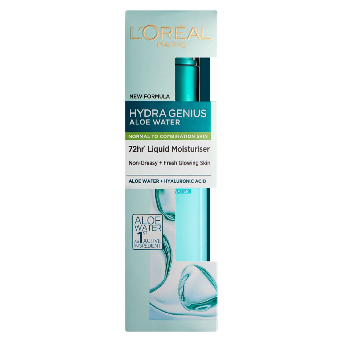 L'Oreal Paris Hydra Genius Aloe Moisturiser Combination Skin 70ml GOODS Boots   