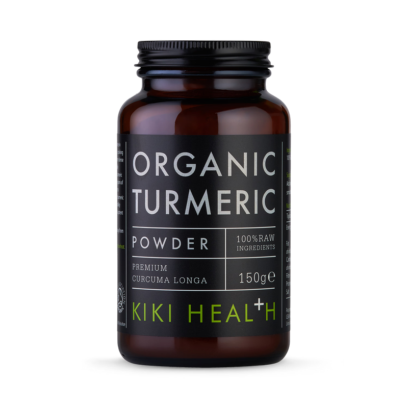 KIKI Health organic turmeric powder 150g, imported from the UK