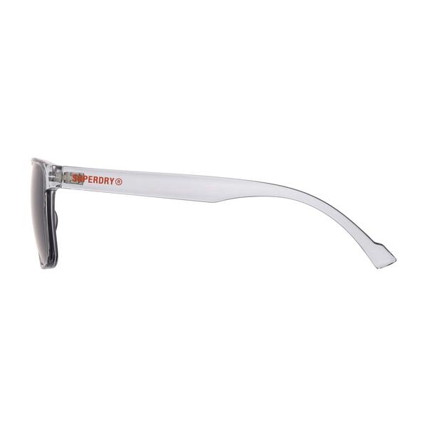 Superdry SDS-5051 grey unisex sunglasses with bold frame, UK version