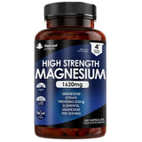 New Leaf Magnesium Citrate 1620mg High Strength 240 Capsules GOODS Superdrug   