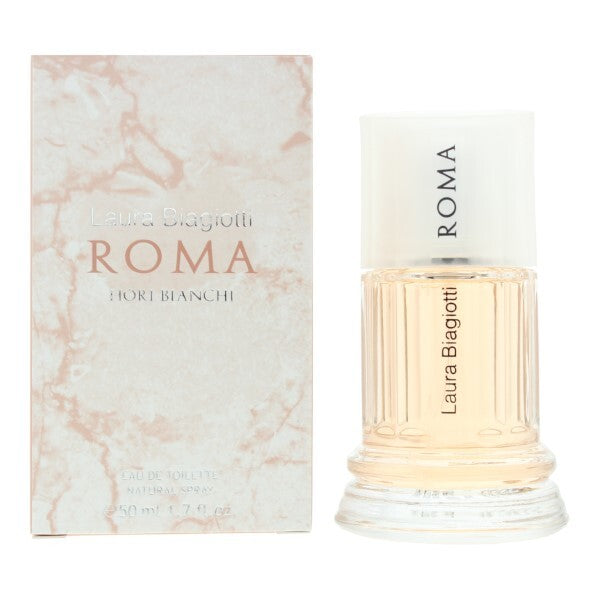 Laura Biagiotti Roma Fiori Bianchi eau de toilette 50ml, UK version