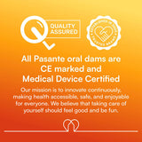Pasante oral dams assorted 8 pack 25x15cm - British product