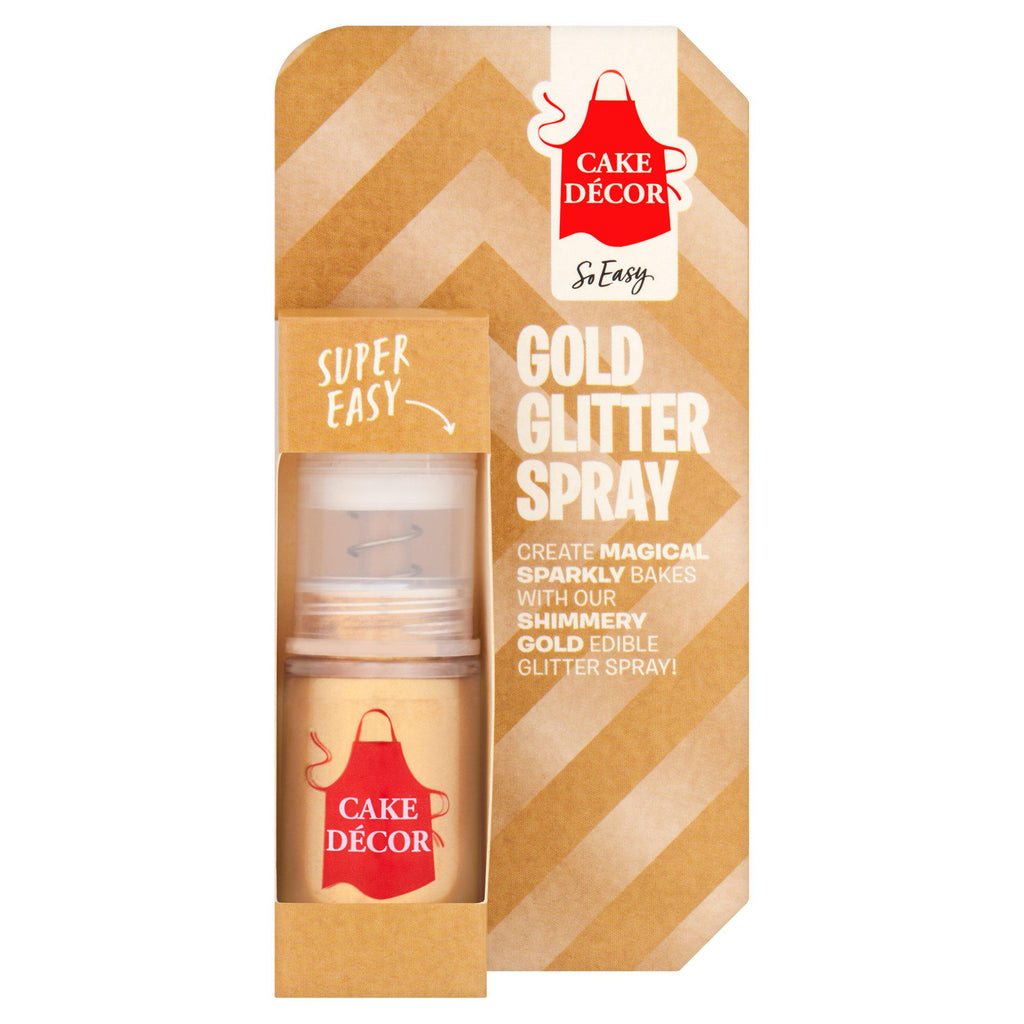 Cake Décor Gold Glitter Spray 4g