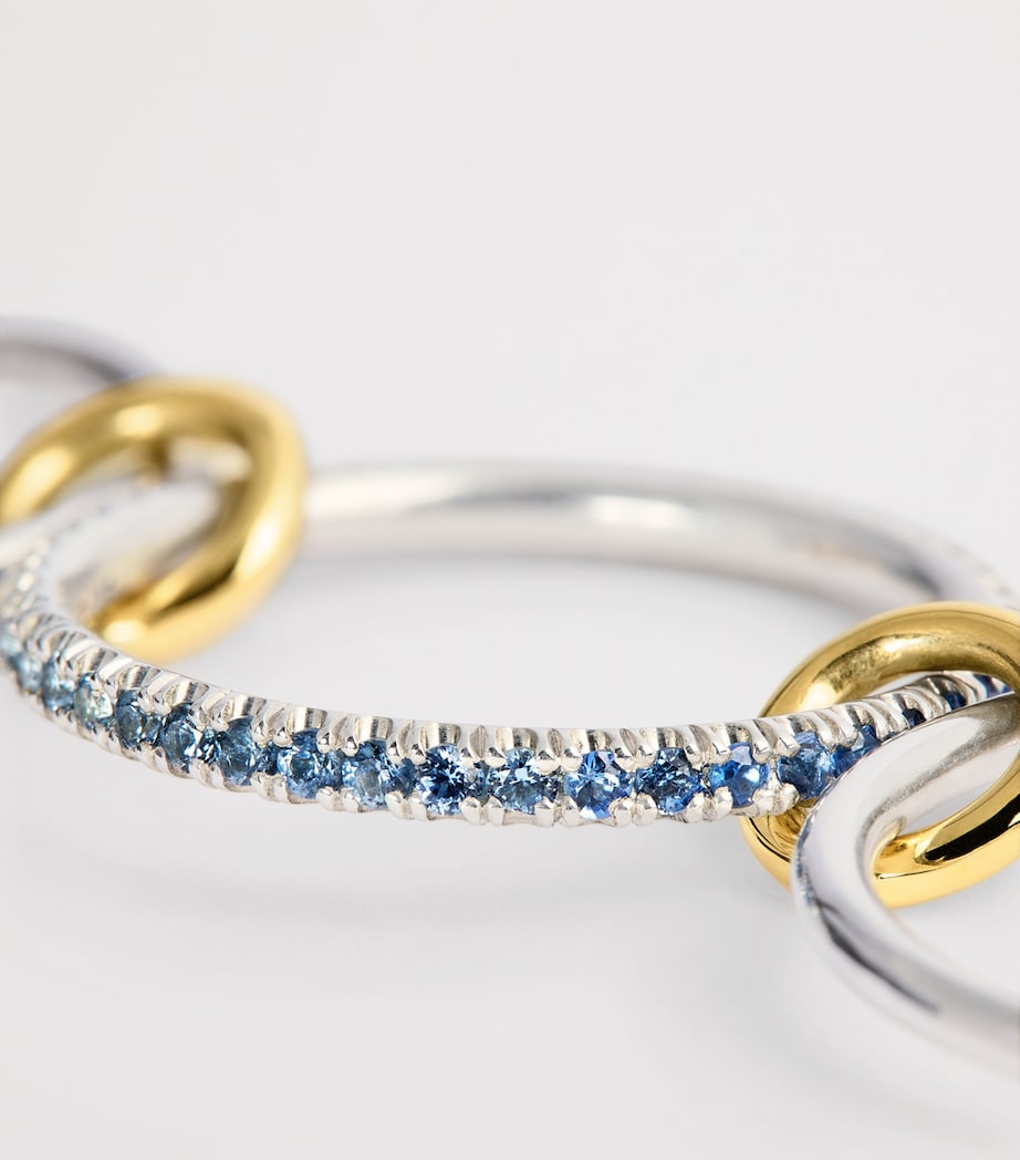 Spinelli Kilcollin Tigris Blue Ombré ring, imported from the UK
