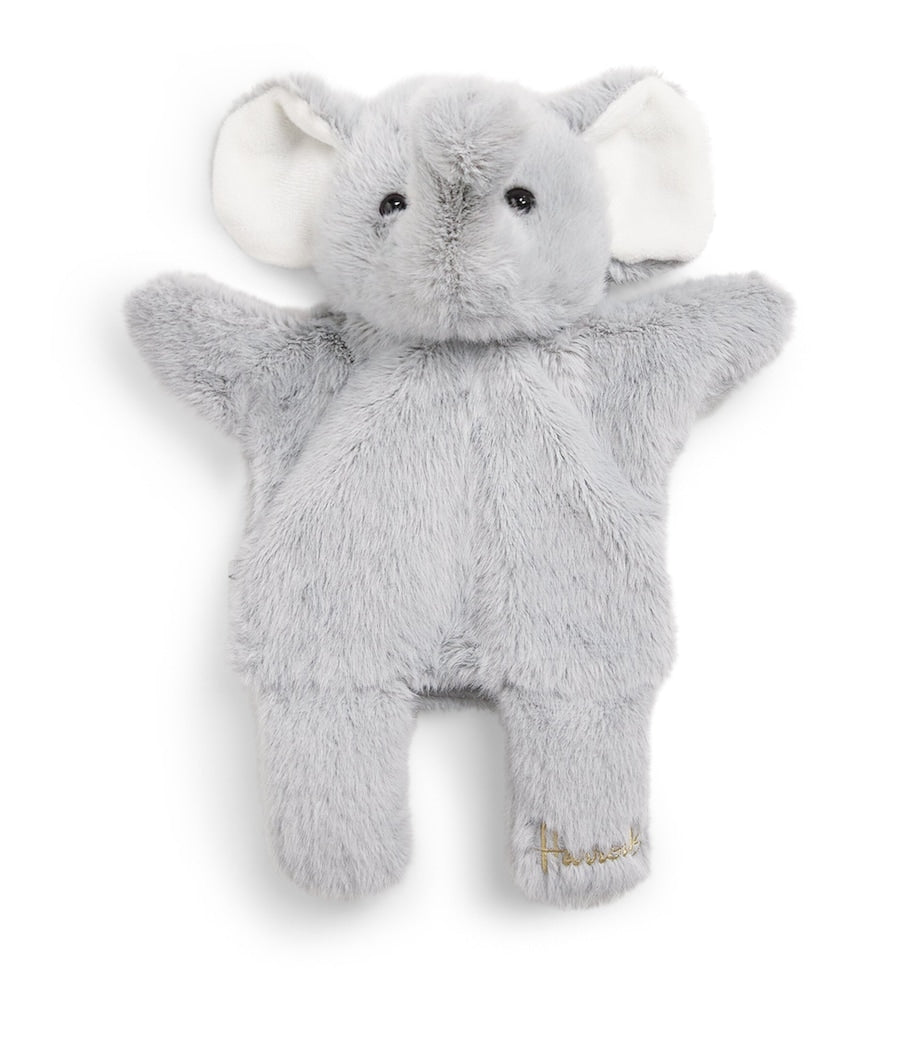 Harrods elephant hand puppet 28cm, UK version