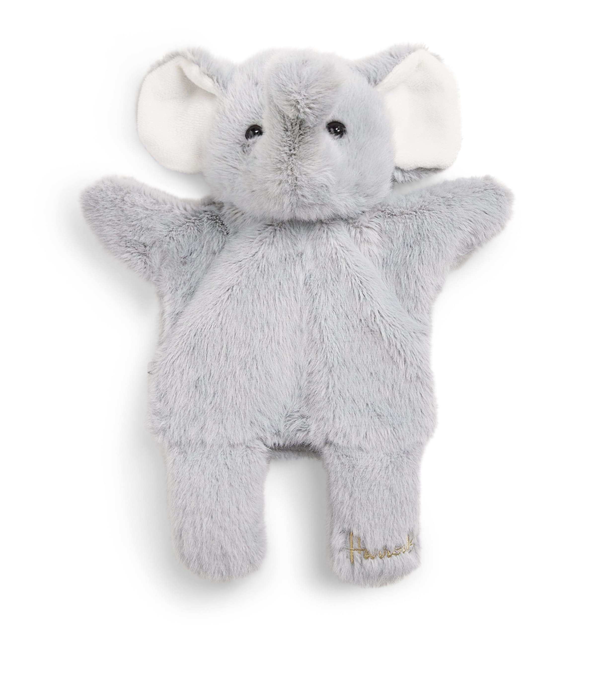 Harrods elephant hand puppet 28cm, UK version