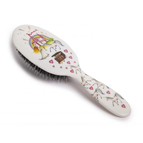 Rock & Ruddle Unicorns Large Mix Bristle Hairbrush