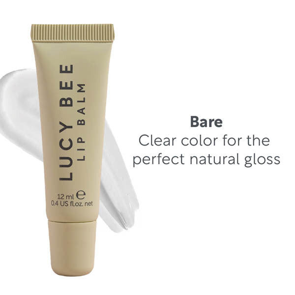 Lucy Bee hydrating clear lip balm 12ml - British product