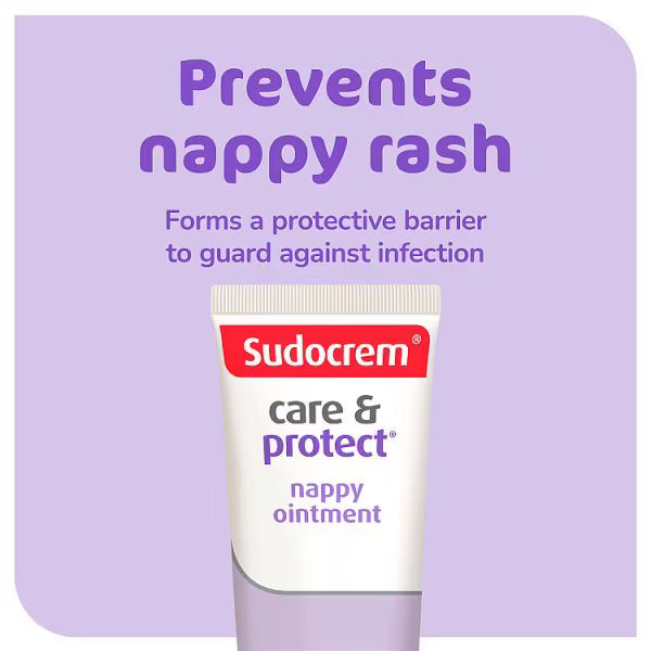 Sudocrem Nappy Cream Care and Protect 100g (British brand)