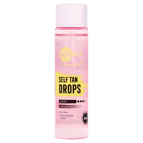Solait Self Tan Drops Dark 30ml (British brand)